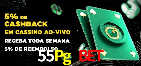 Promoções do cassino ao Vivo 55Pg Bet